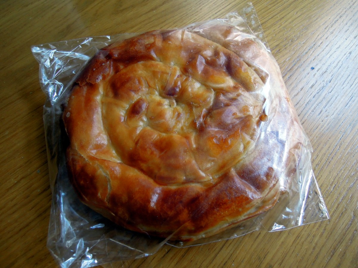 Bun in a swirl shape