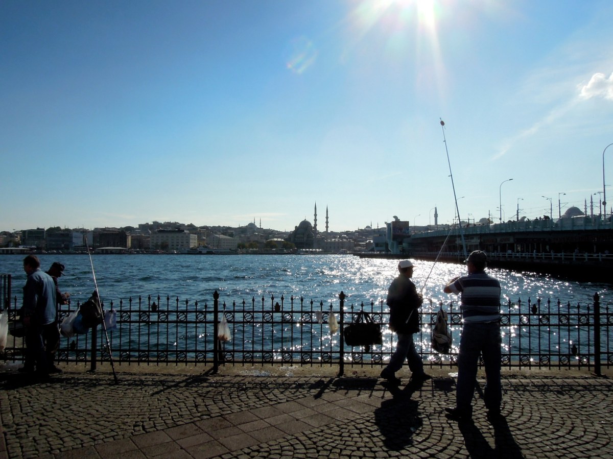Fishermen on the Golden Horn