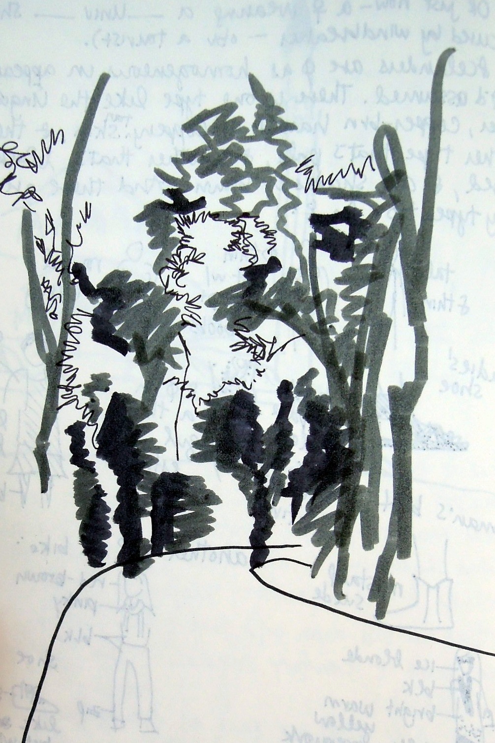 Quick sketch of Gülhane Park