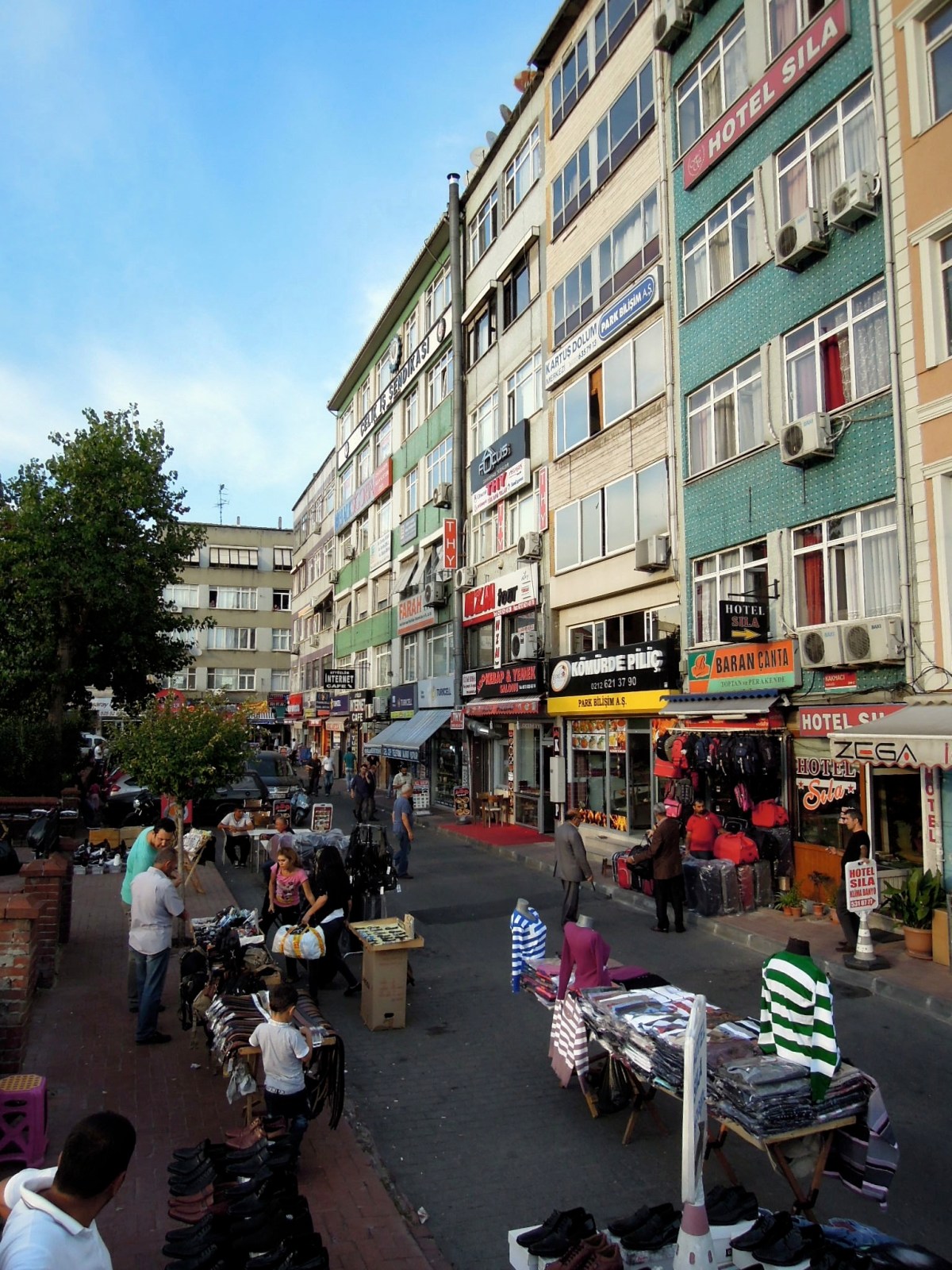Busy square in Aksaray