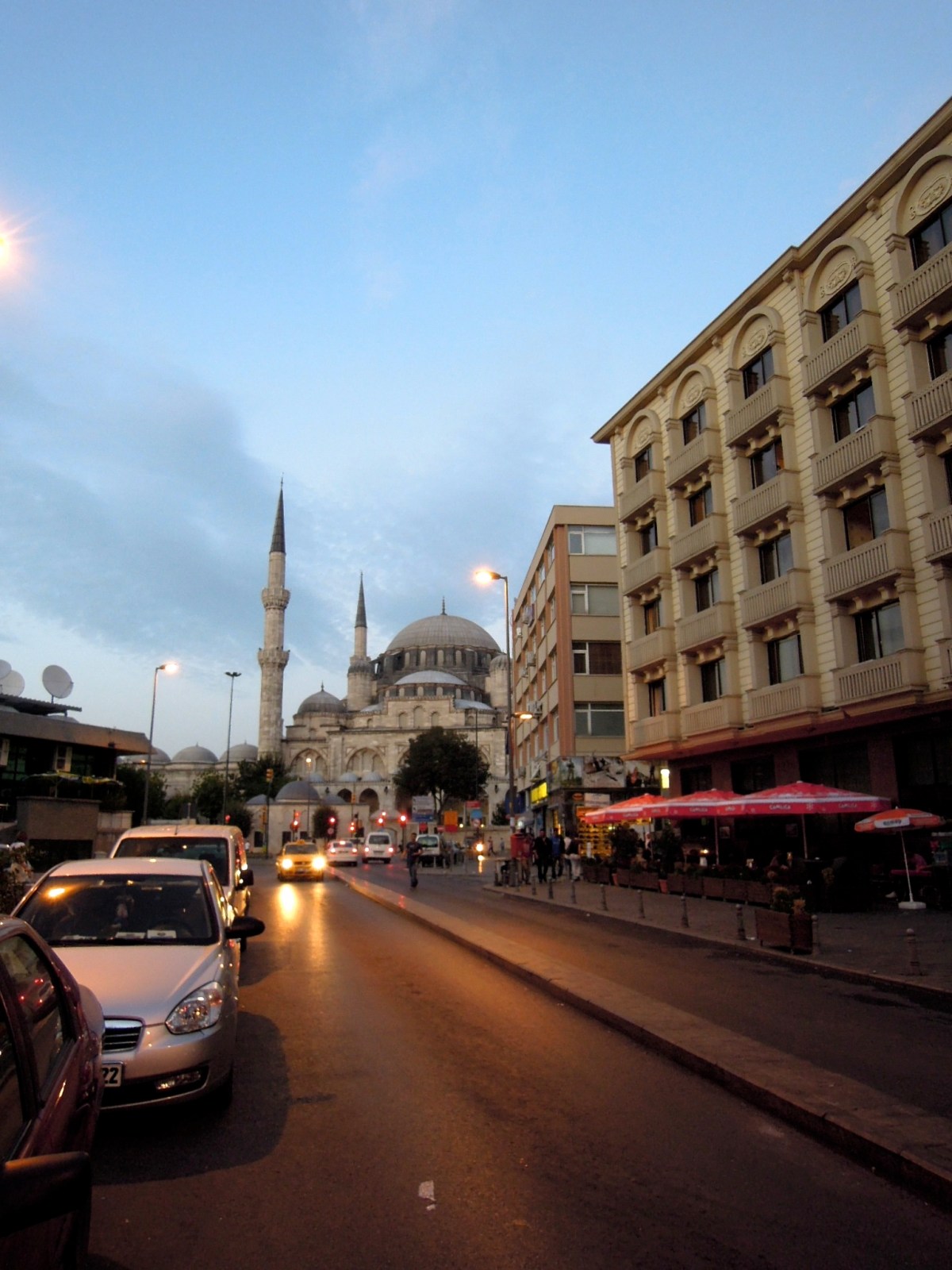 Şehzade Cami (Mosque) by evening