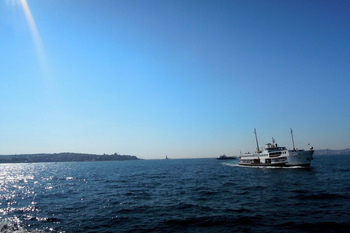 Boat on the Bosphorus
