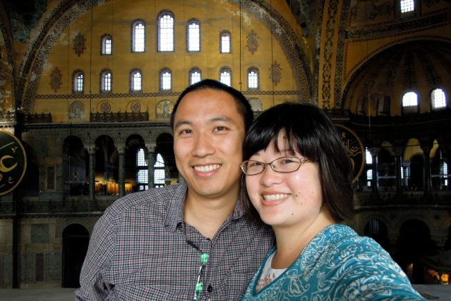 Twobugs at Aya Sofya