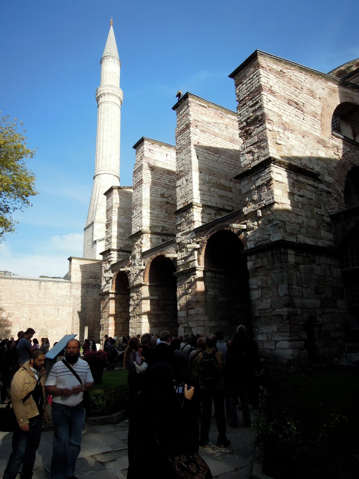 Outside the Aya Sofya