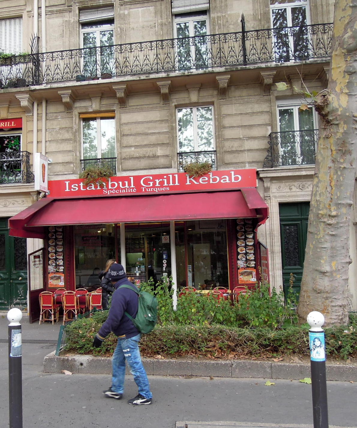 Turkish restaurant in Paris