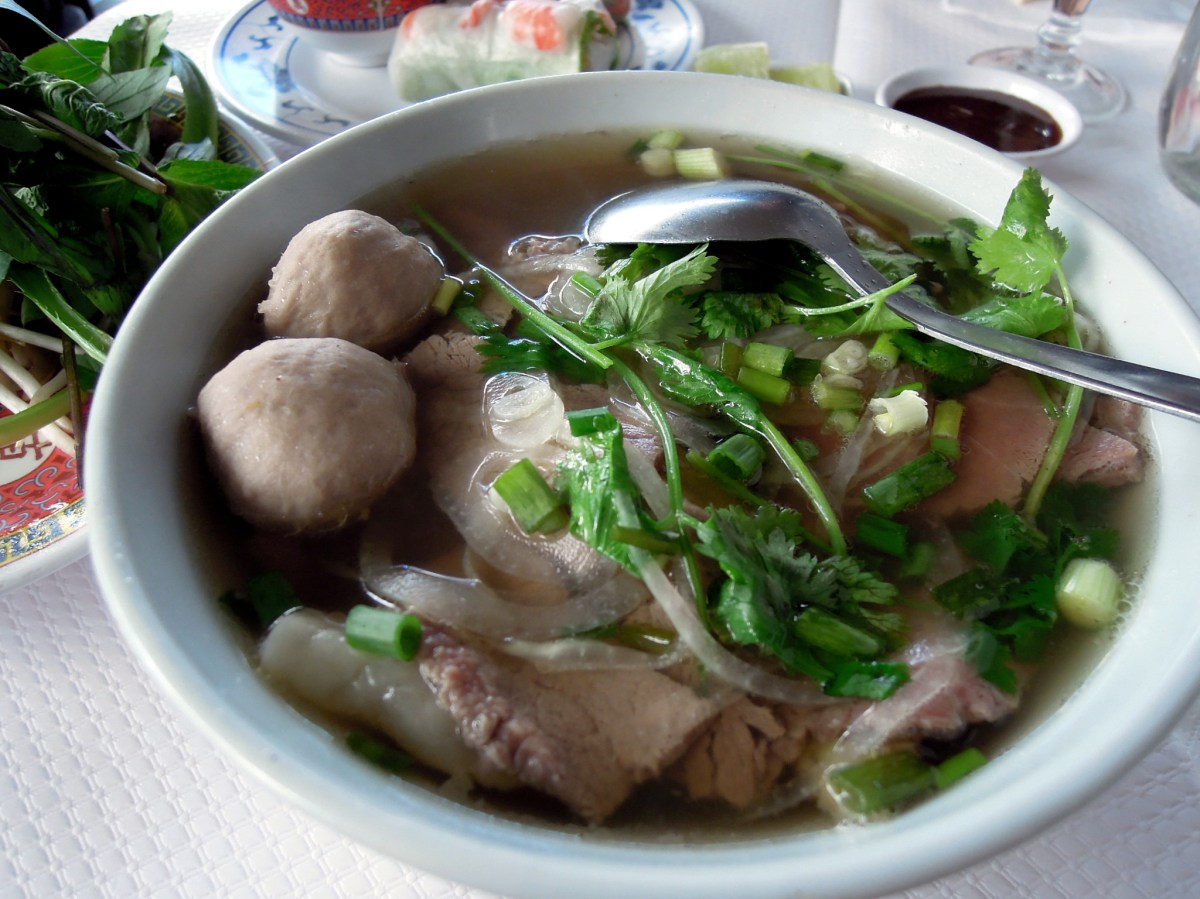 Pho, Vietnamese beef noodle soup