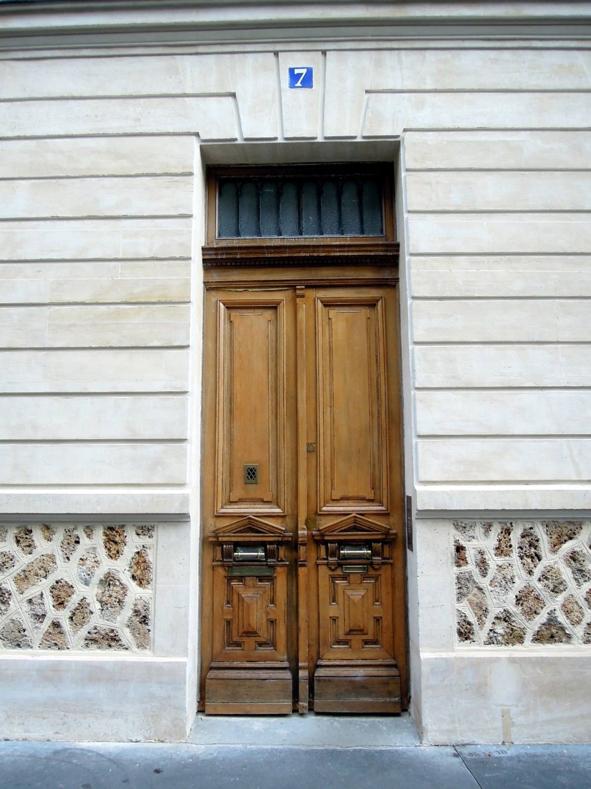 I think this was on Rue Vauquelin Lovely old wooden doors on Rue Vauquelin (I think)
