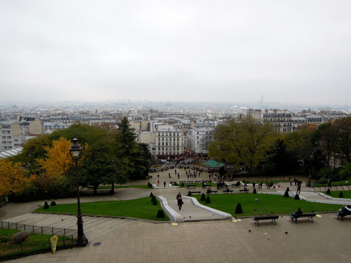 View from near the top of the hill