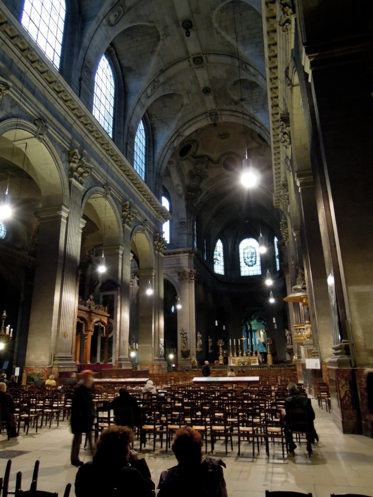 Inside Saint-Sulpice