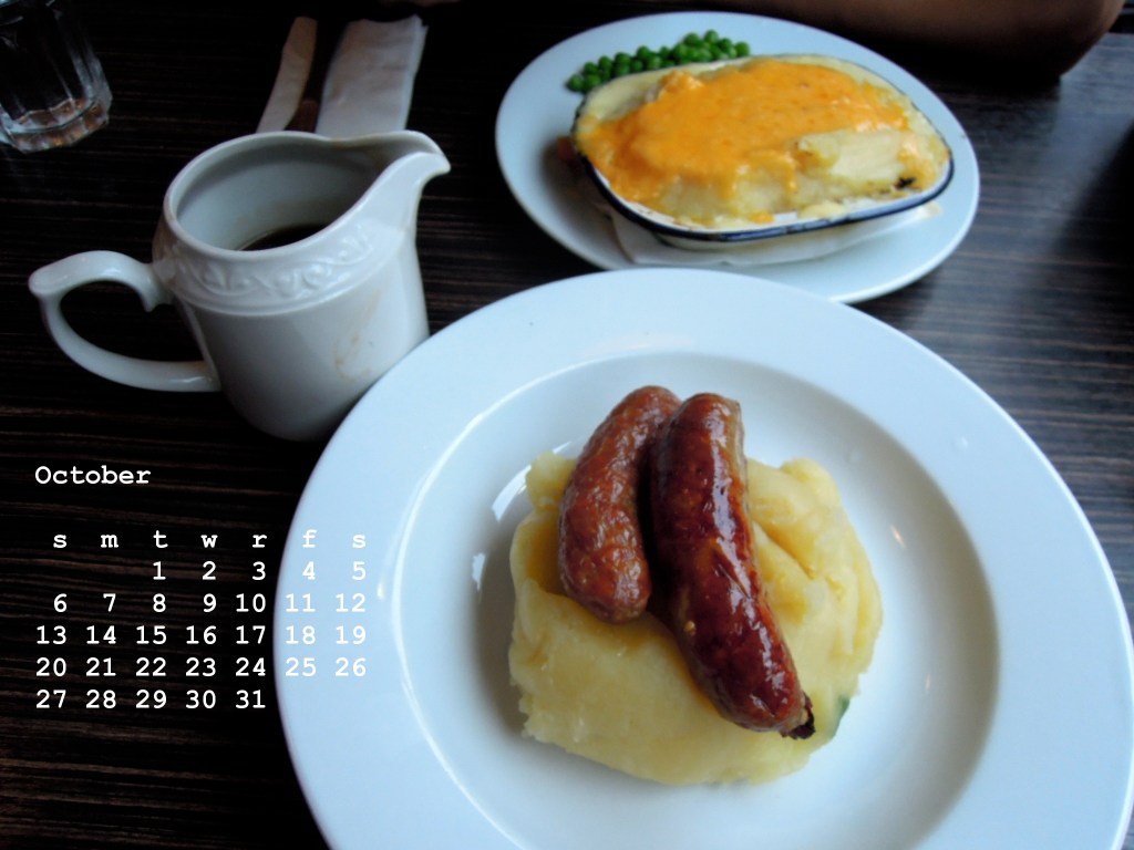 October from the Food calendar