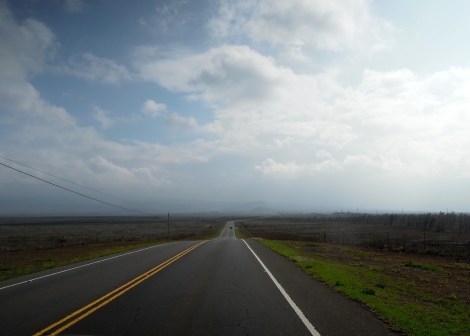 Road from Waimea to Waikoloa