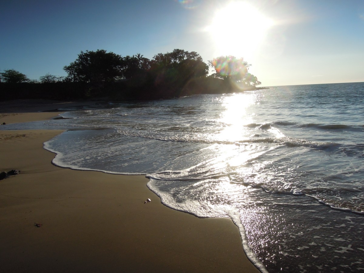Small beach along the Ala Kahakai trail, Hawai'i