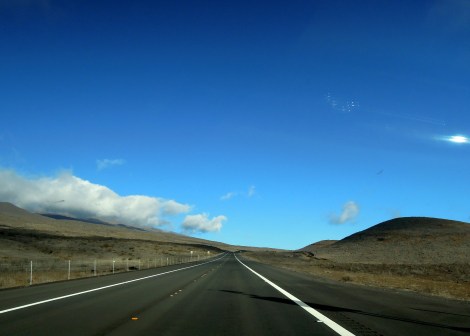 Saddle Road near Mauna Kea
