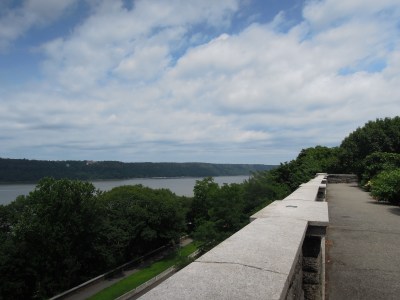 Overlooking the Hudson River, in Fort Tryon Park