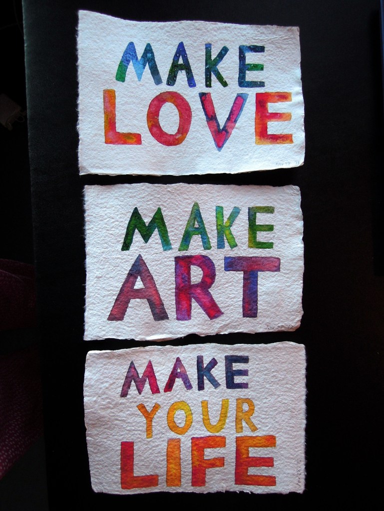 2013 Nov 28 - MAKE triptych