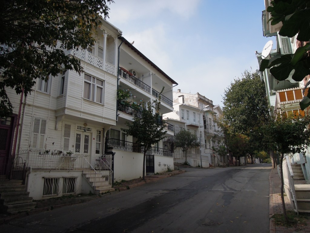Old houses, Heybeliada, Princes Islands, Istanbul
