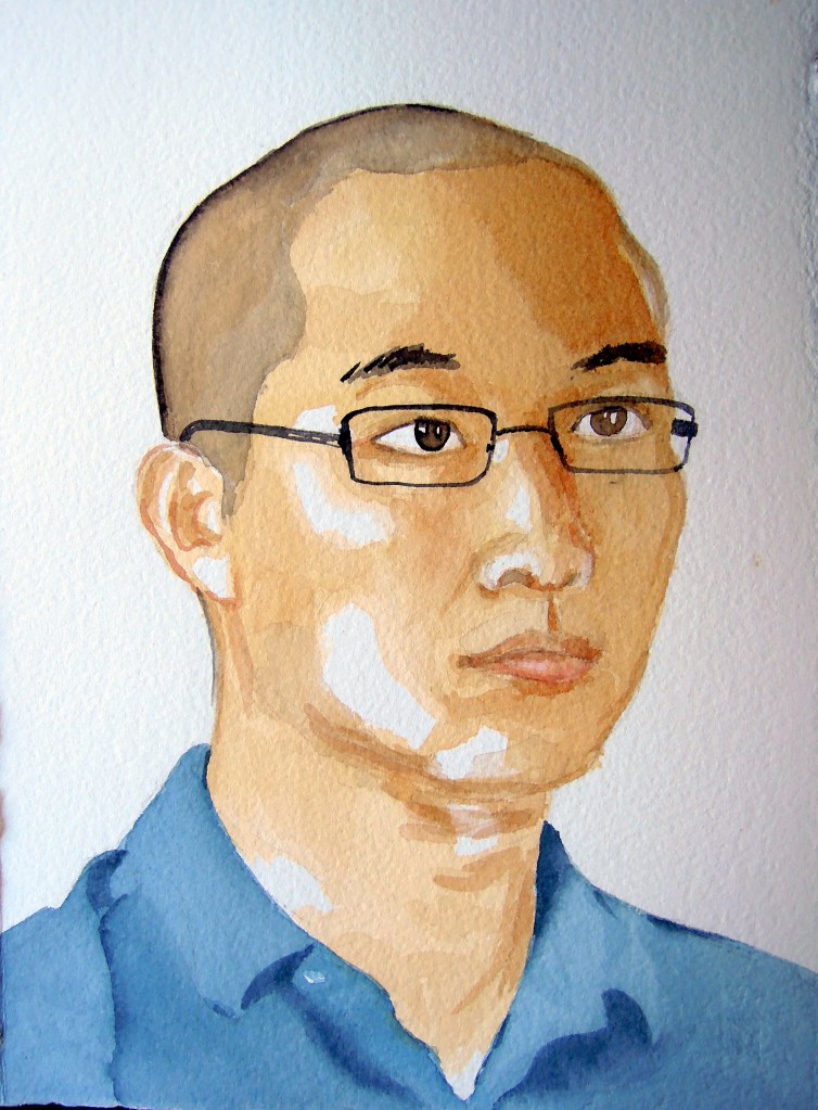 Portrait of Erik, by Lisa Hsia