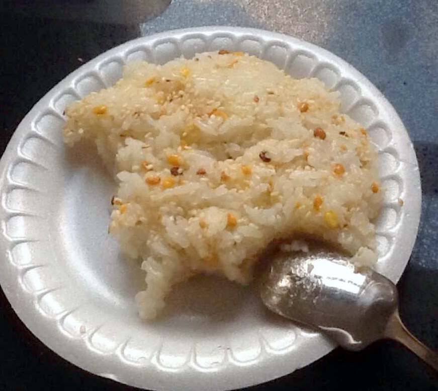 Cambodian sticky rice snack made by Battambang restaurant, Oakland