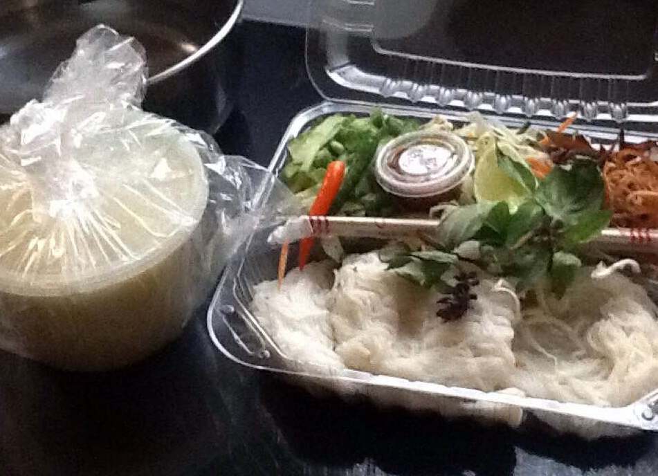 Khmer noodles from Mithapheap market, Oakland, CA