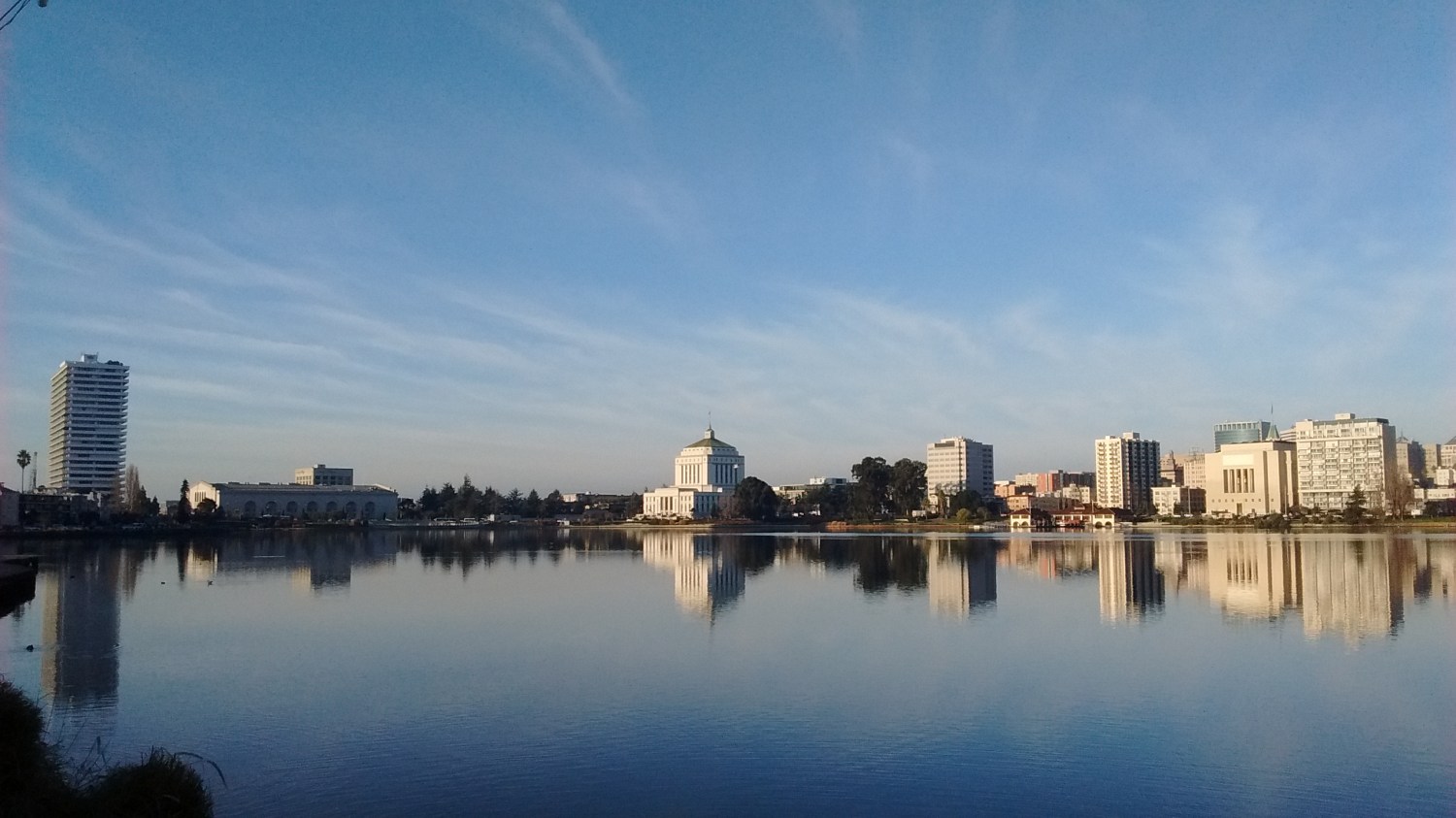 Lake Merritt on a January morning