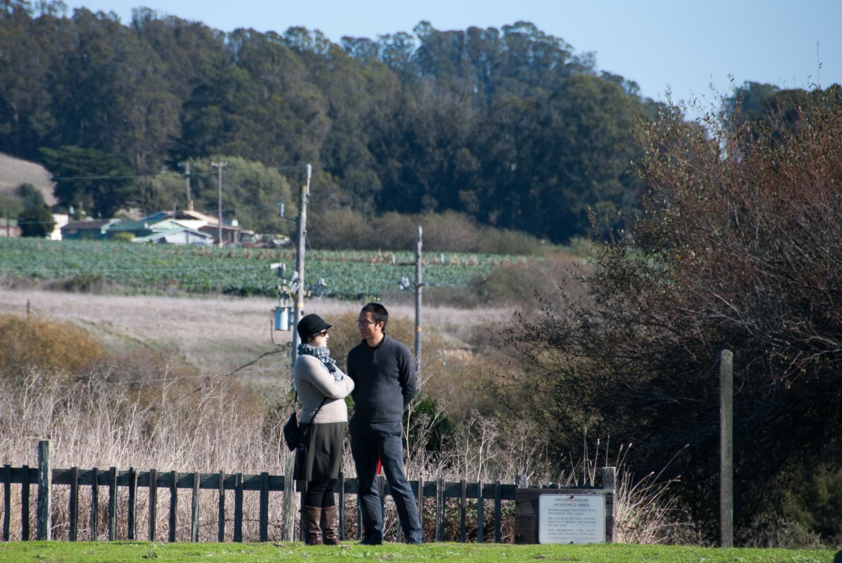Lisa and Erik at Wilder Ranch State Park, November 27