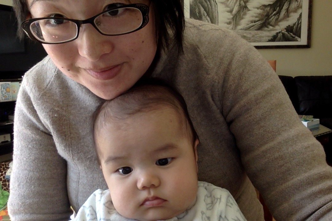 Lisa with nephew Teddy