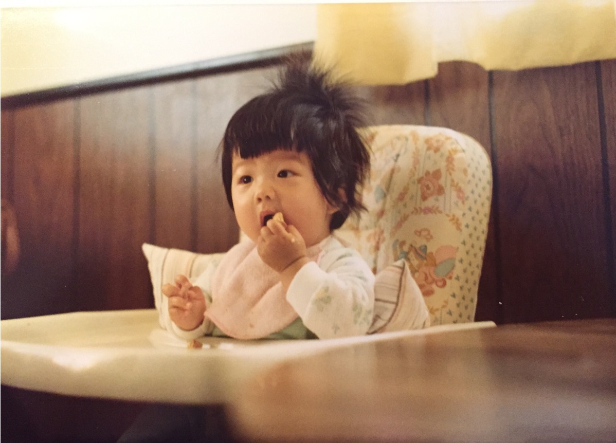 Lisa at five and a half months