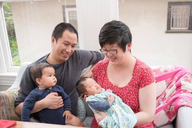 Lisa, Erik, Teddy, and Ada