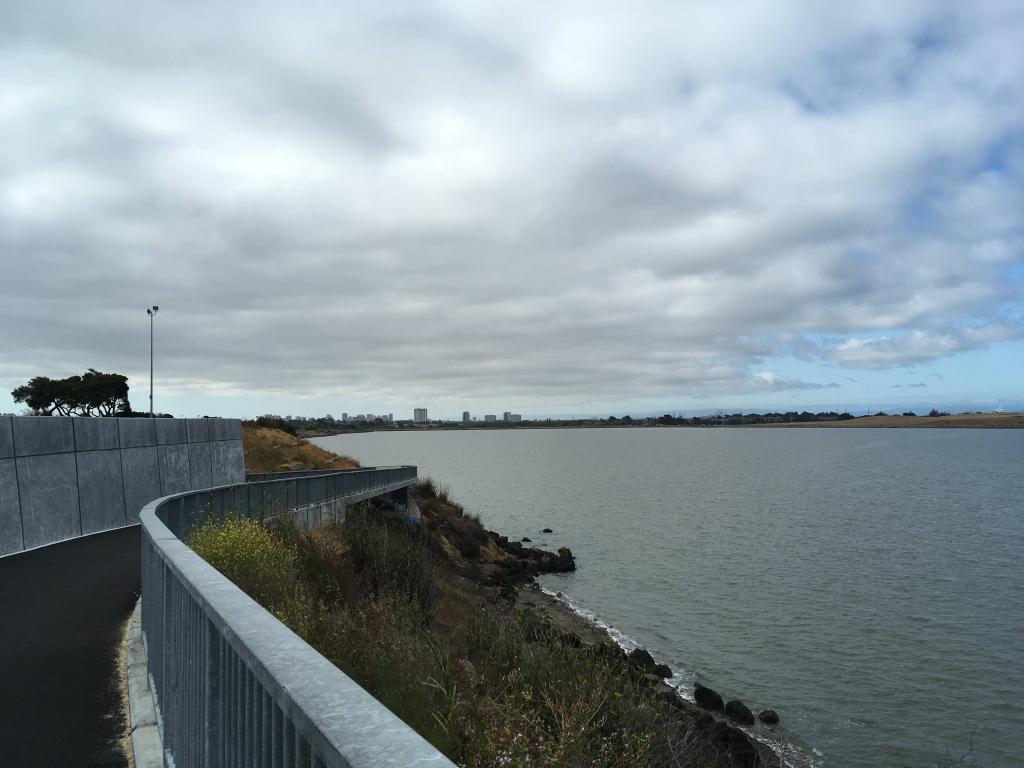Waterfront trail near Albany, CA