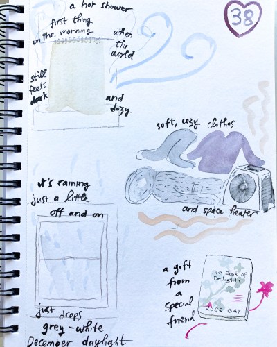 On my 38th birthday, I surrounded myself with cozy delights.